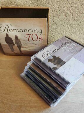 Retro Romancing the 70s CD Box Set Of 6 CDs | 5 CDS New | Wedding Love Songs